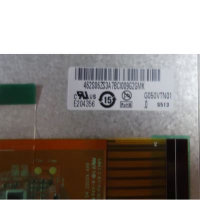 5,0 ίντσα 800 (RGB) οθόνη επίδειξης G050VTN01.0 TFT LCD ×480 AUO