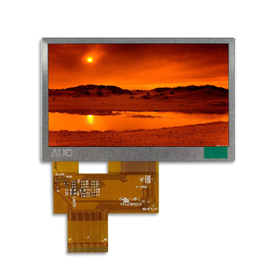 Πίνακας οθόνης LCD 4,0 ιντσών A040FL01 V1 RGB 480×272 280 cd/m2 Οθόνη AUO LCD